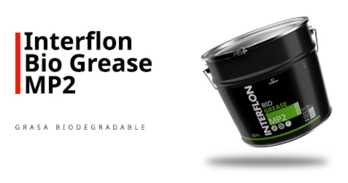 Grasa lubricante sostenible biodegradable | Bio Grease MP2 | Interflon