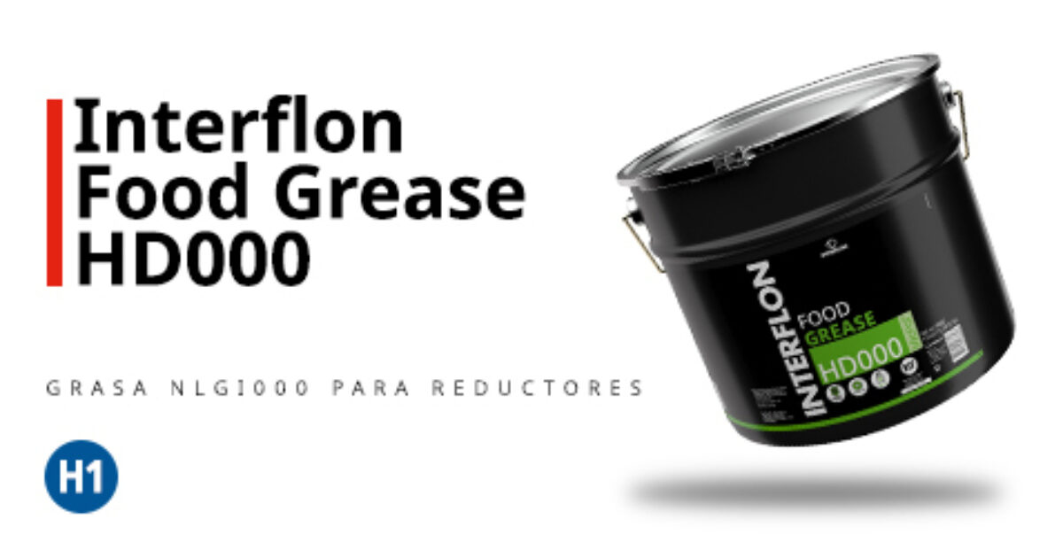 Grasa NLGI 000 para reductores | Food Grease HD000 | Interflon