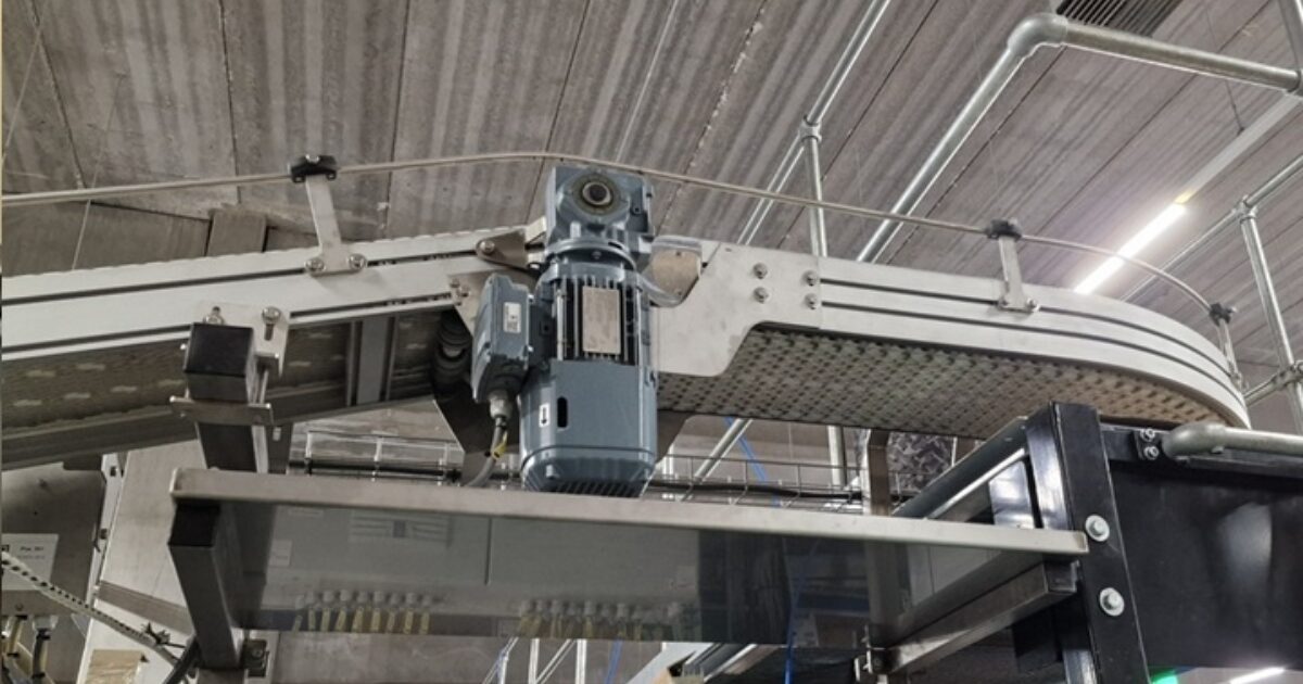 Febelco: 20 dB quieter conveyor with less maintenance | Interflon